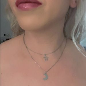 Moon&star choker